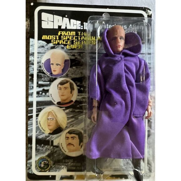 SPACE 1999 8” FIGURE Mysterious ALIEN New In Package Retro - Picture 2 of 6